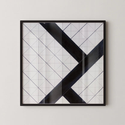 Theo van Doesburg Contre-composition VI Estampe : Art moderne Bauhaus (Encadré disponible)