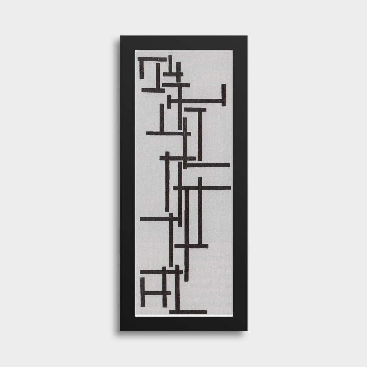 Impression Tarentelle de Theo Van Doesburg : Art abstrait moderne du milieu du siècle