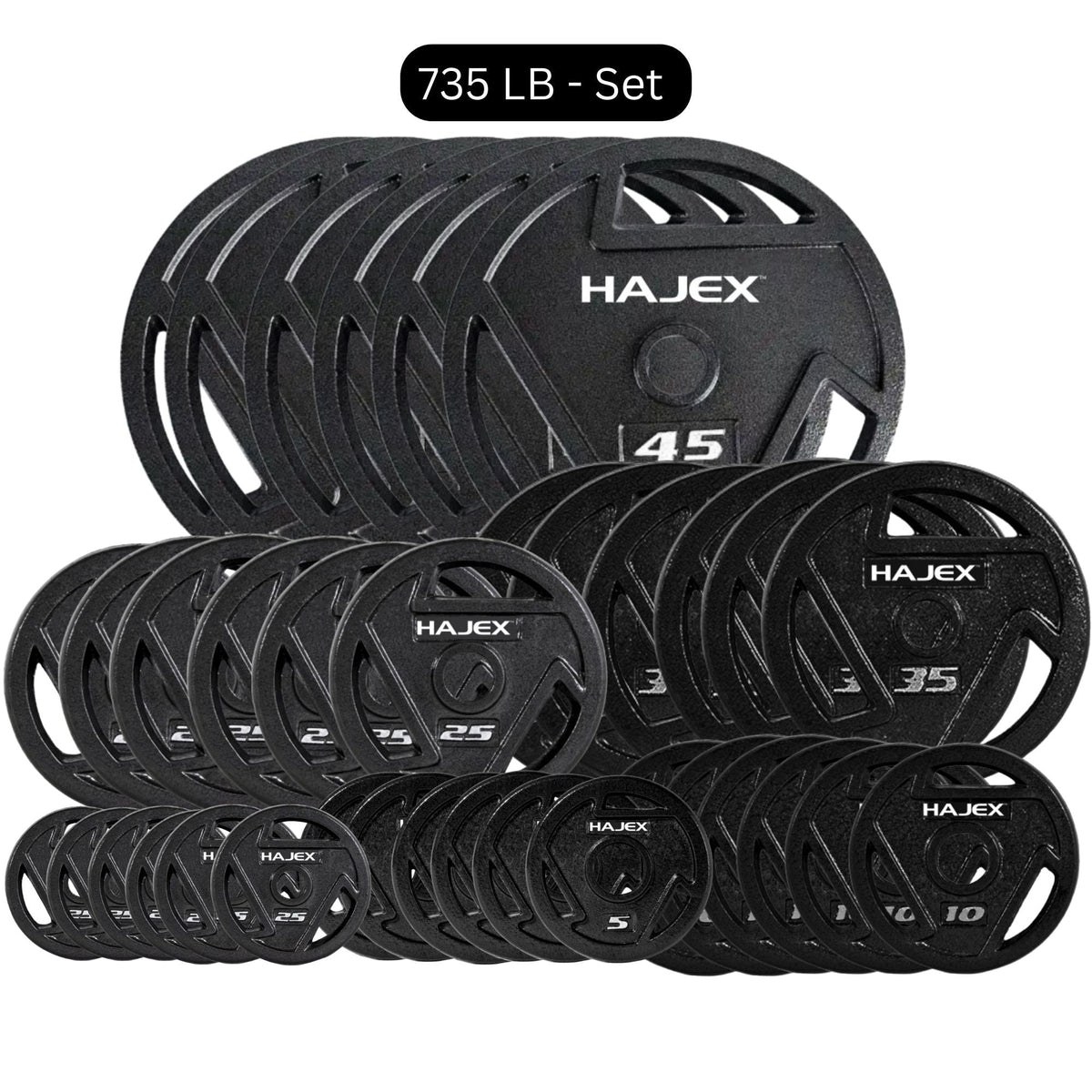 Lots de plaques de poids HAJEX