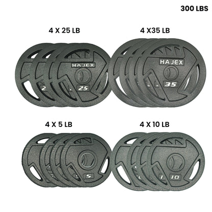 Lots de plaques de poids HAJEX