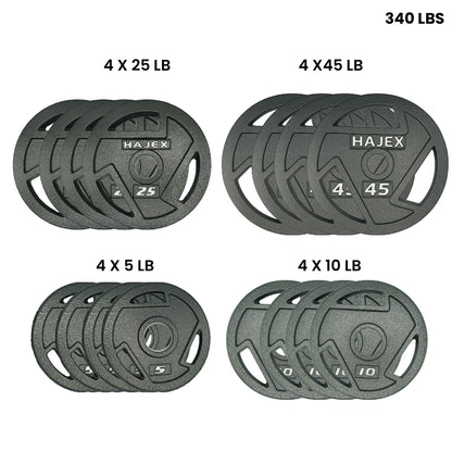 Lots de plaques de poids HAJEX