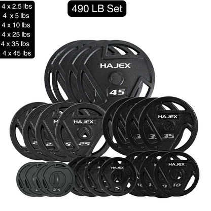 Lots de plaques de poids HAJEX