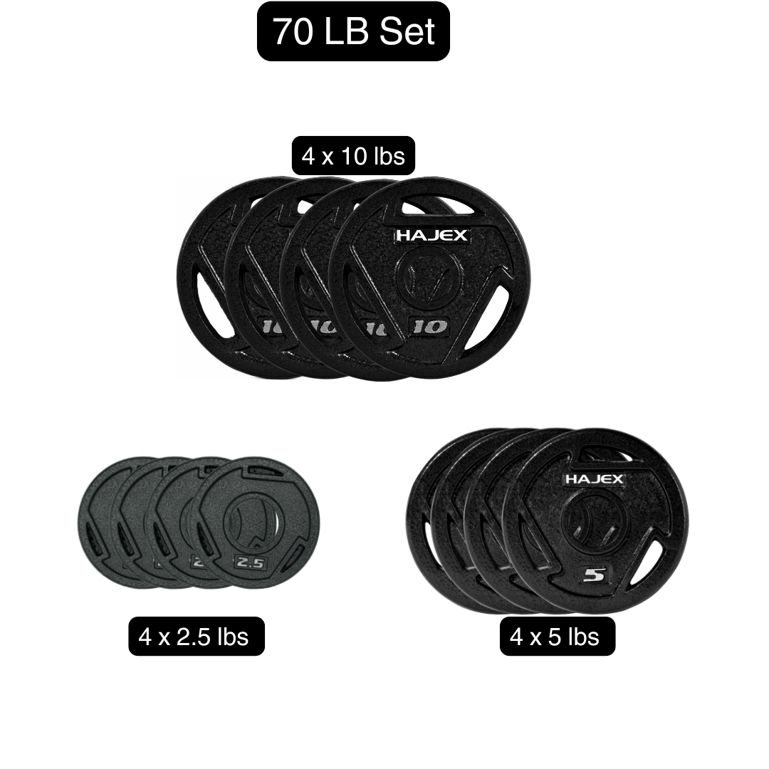 Lots de plaques de poids HAJEX