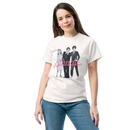 Blondie - T-shirt du groupe (Blanc)