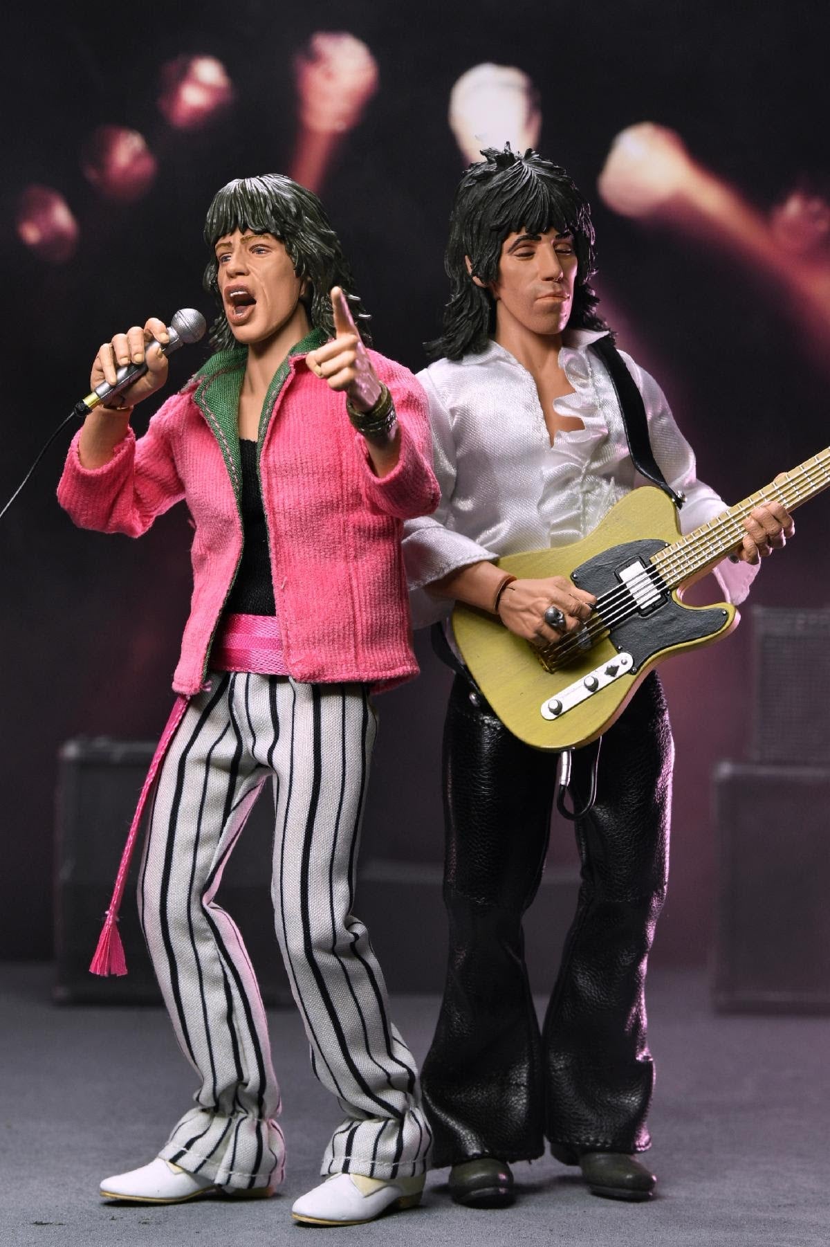 The Rolling Stones - 8” Clothed Action Figure - Mick Jagger (1975) Figure (Preorder Feb/Mar 2026)