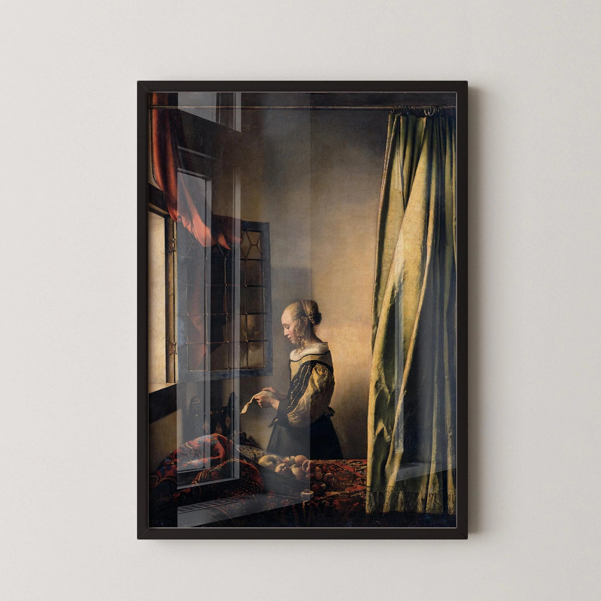 Vermeer Art Print: Girl Reading Letter, Museum Quality Giclee