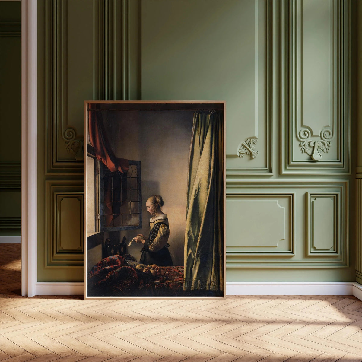 Vermeer Art Print: Girl Reading Letter, Museum Quality Giclee