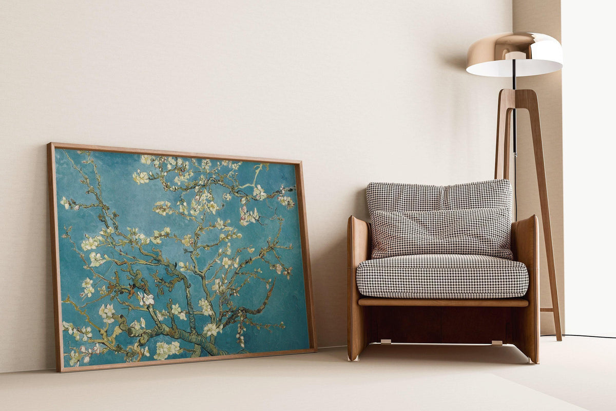 Van Gogh Almond Blossoms Art Print: Giclee Fine Art, Framed Option