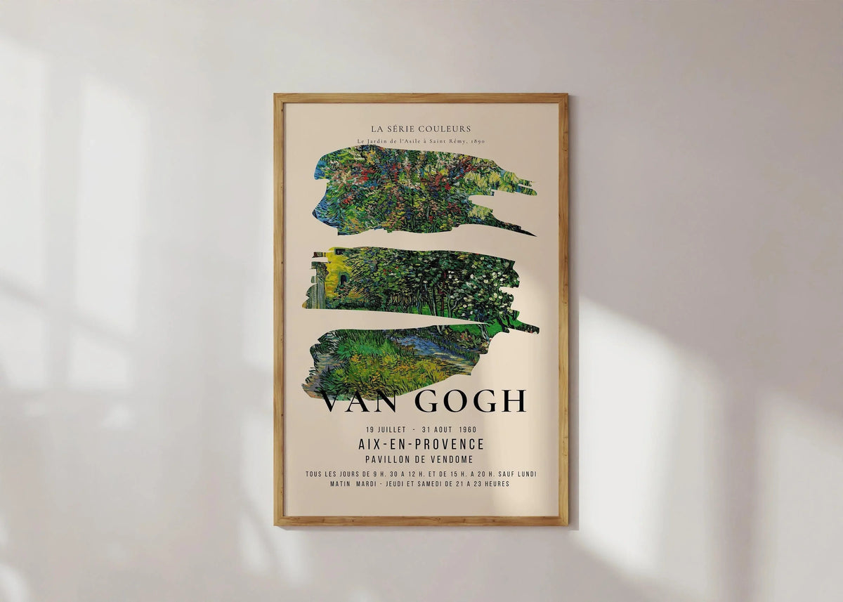 Estampe Van Gogh Saint-Rémy : Giclée Beaux-Arts, Qualité Musée