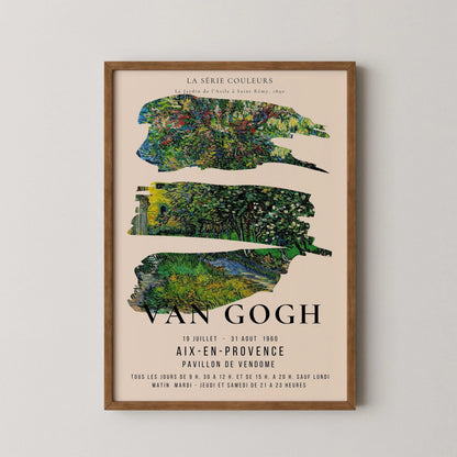 Estampe Van Gogh Saint-Rémy : Giclée Beaux-Arts, Qualité Musée