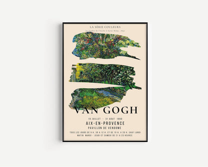 Estampe Van Gogh Saint-Rémy : Giclée Beaux-Arts, Qualité Musée