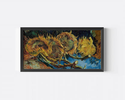 Impression panoramique Tournesols de Van Gogh : Art impressionniste vintage (2x1)