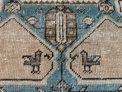 Vintage Hamadan Rug | 3' 11" x 6' 7"