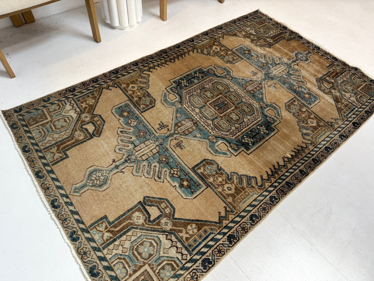 Vintage Hamadan Rug | 3' 11" x 6' 7"