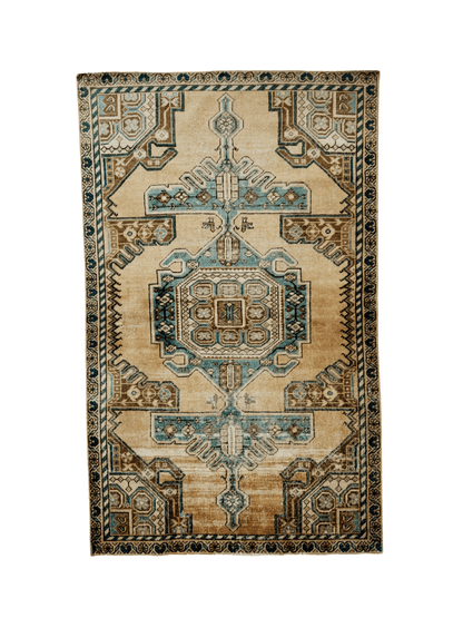 Vintage Hamadan Rug | 3' 11" x 6' 7"