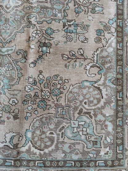 Vintage Tabriz Rug | 6' 1" x 8' 11"