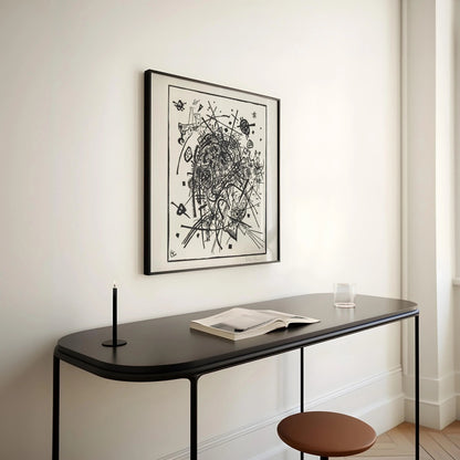 Kandinsky Bauhaus Print: Small Worlds 8, Mid-Century Modern Art