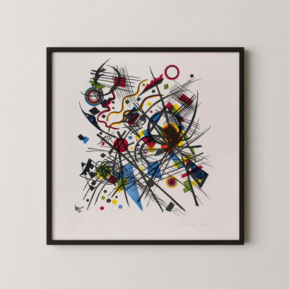 Impression Giclée Kandinsky Bauhaus : Art Moderne du Milieu du Siècle (Disponible Encadrée)