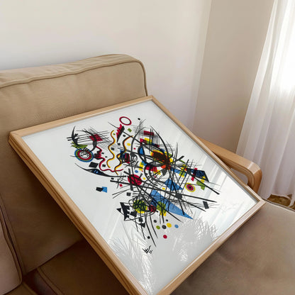Impression Giclée Kandinsky Bauhaus : Art Moderne du Milieu du Siècle (Disponible Encadrée)